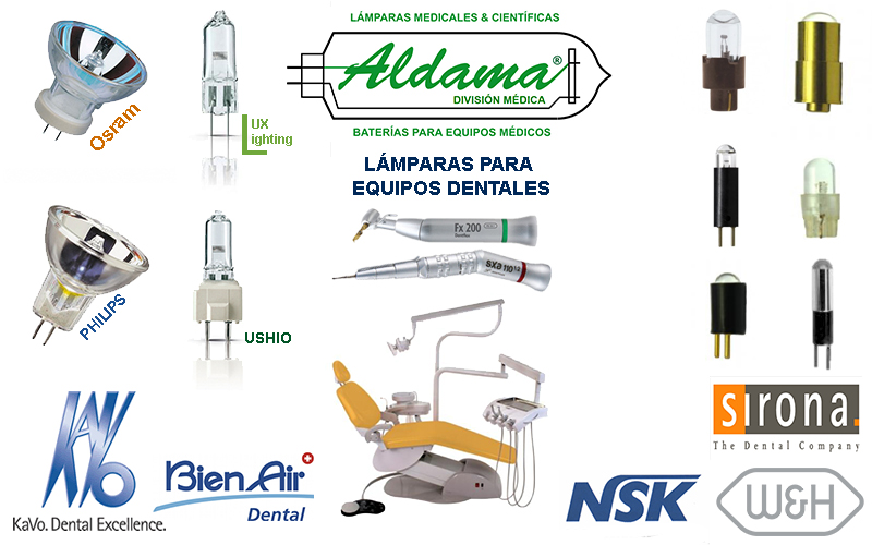 lamparas para equipos dentales